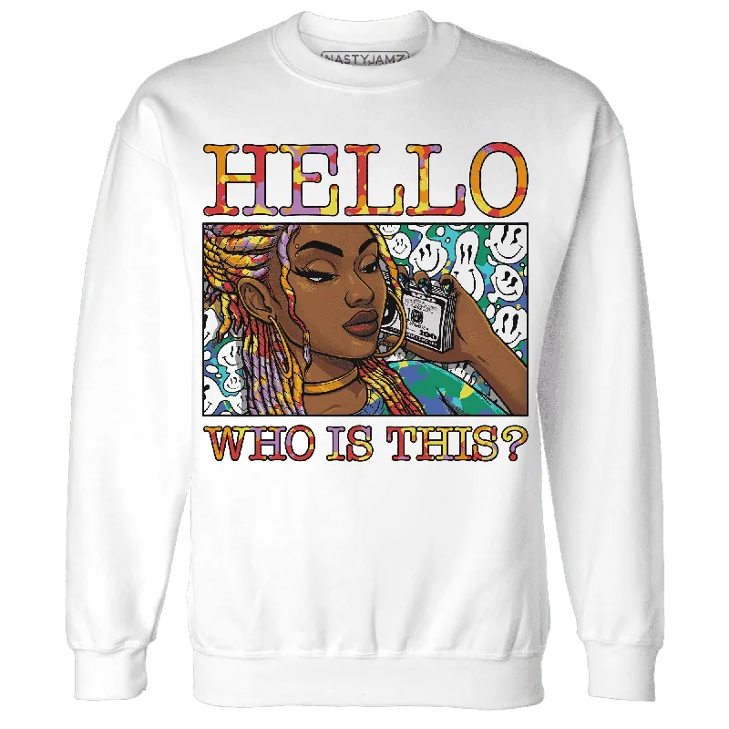 NastyJamz Mid GS Six Championships 1s Sweatshirt Match Hello Girl